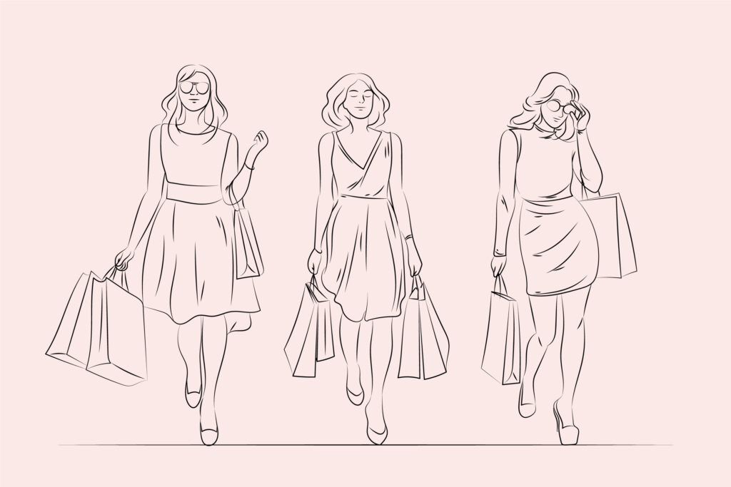 line art fashion