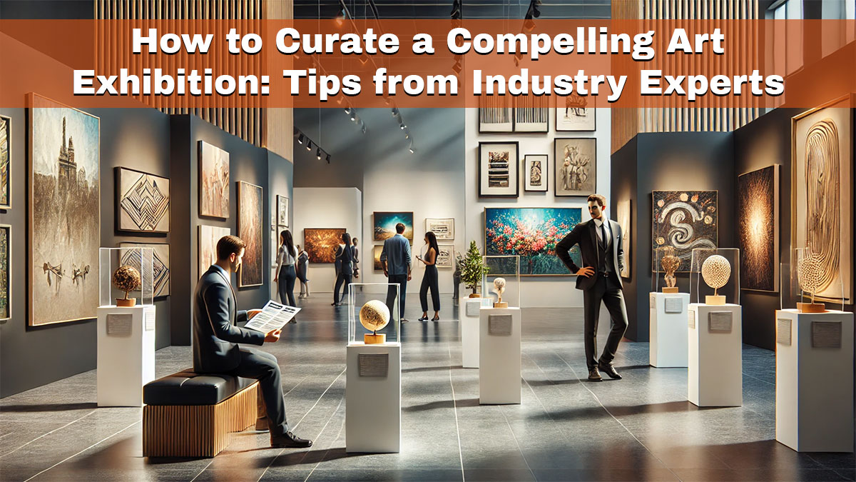 how to curate an art exhibition