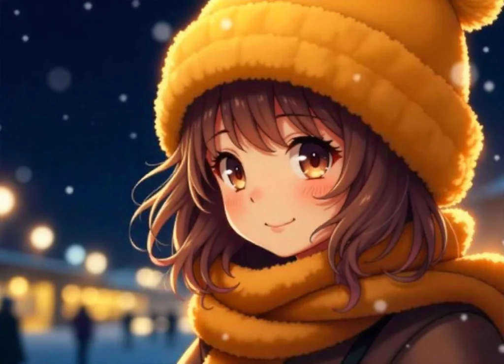 cute anime girl image