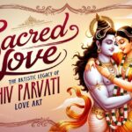 shiv parvati love art