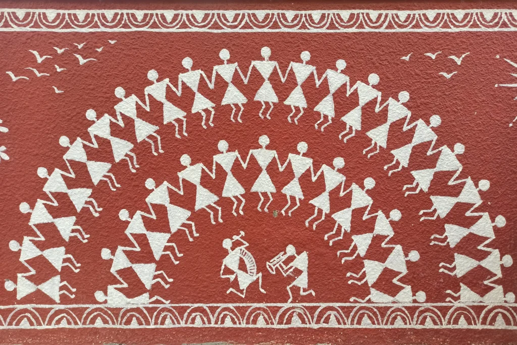 warli art indranil banerjee artist