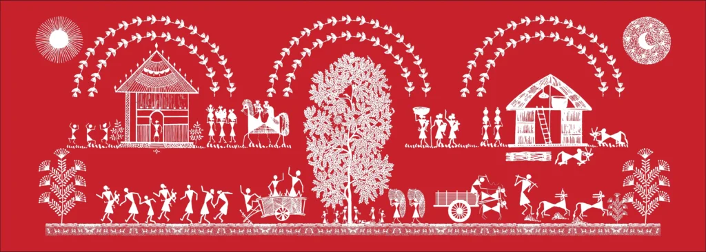 warli art indranil banerjee artist 