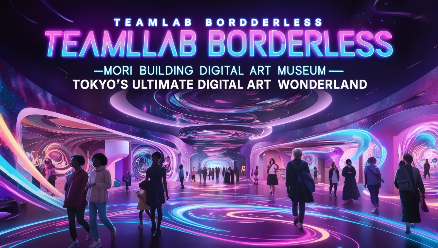 teamlab borderless: mori building digital art museum