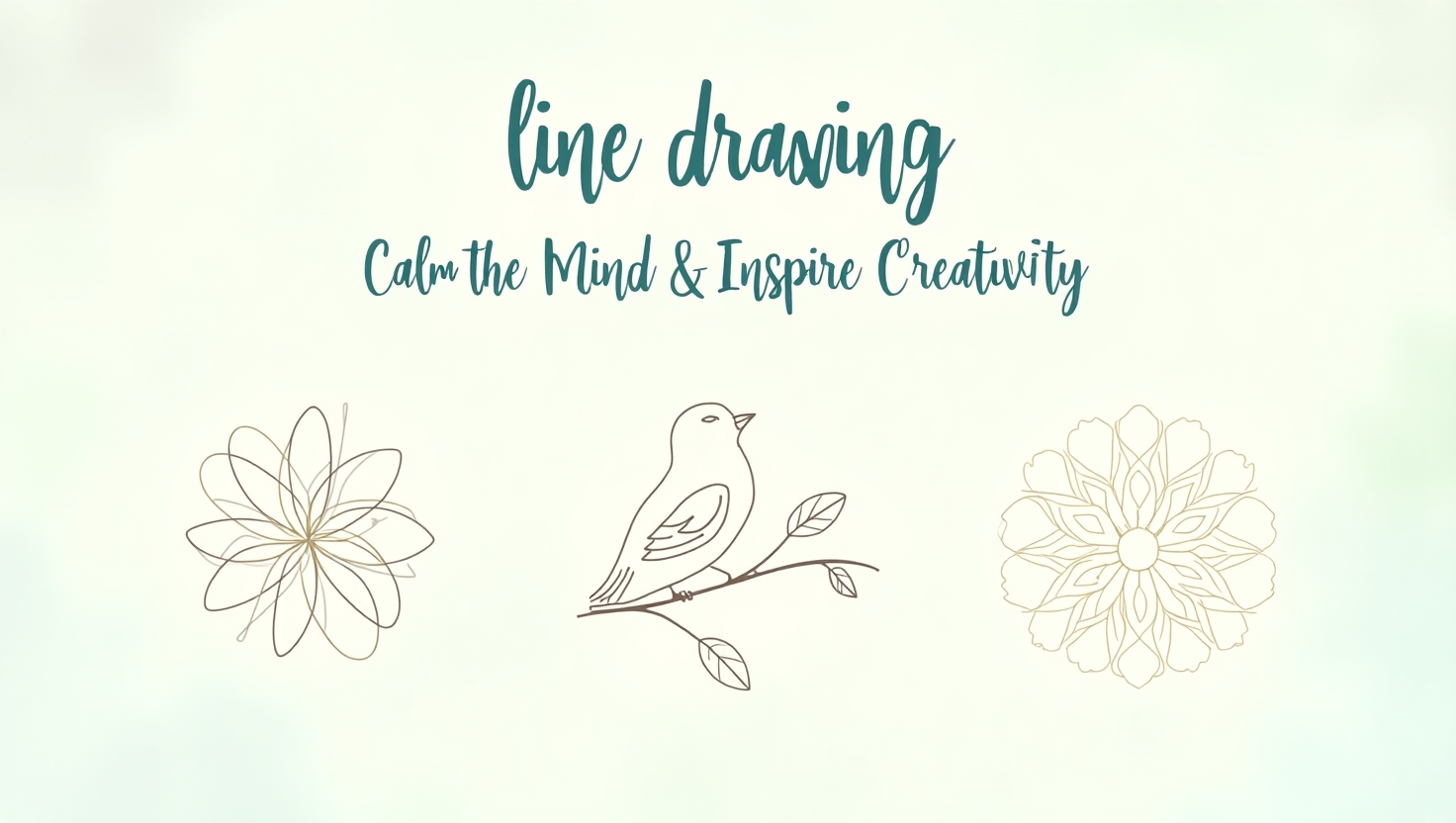 easy line drawing