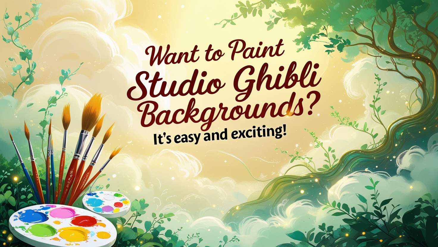 image showing studio Ghibli backgrounds