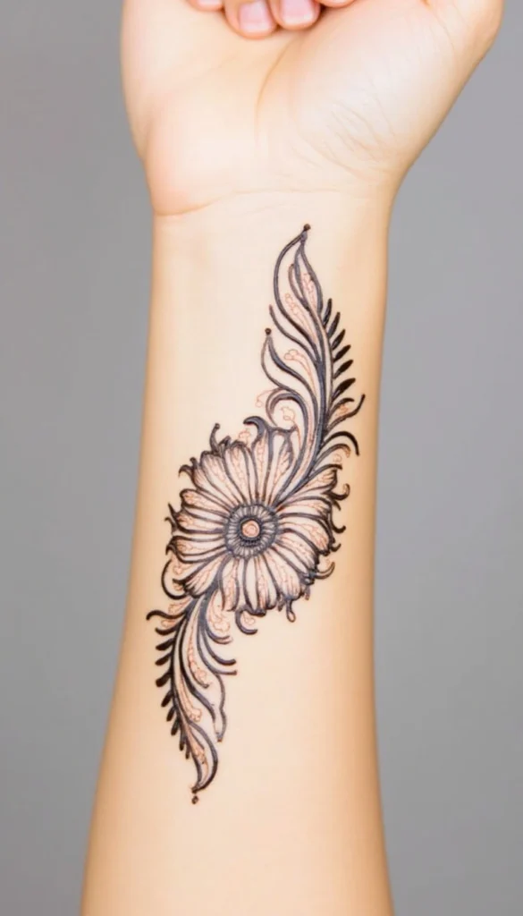 mehndi design simple