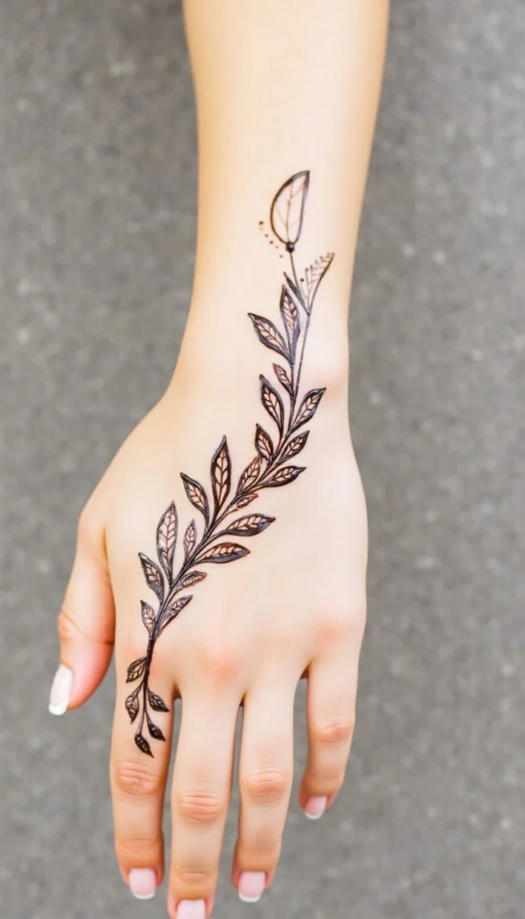 mehndi design simple