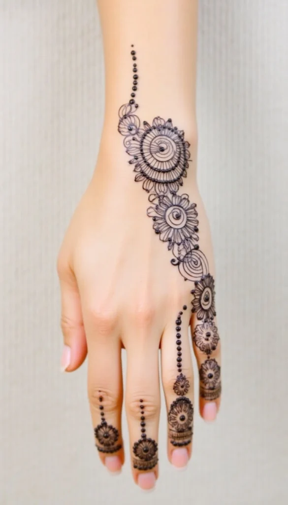 mehndi design simple