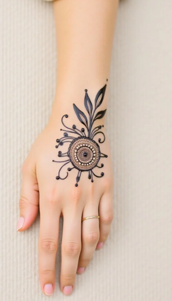 mehndi design simple
