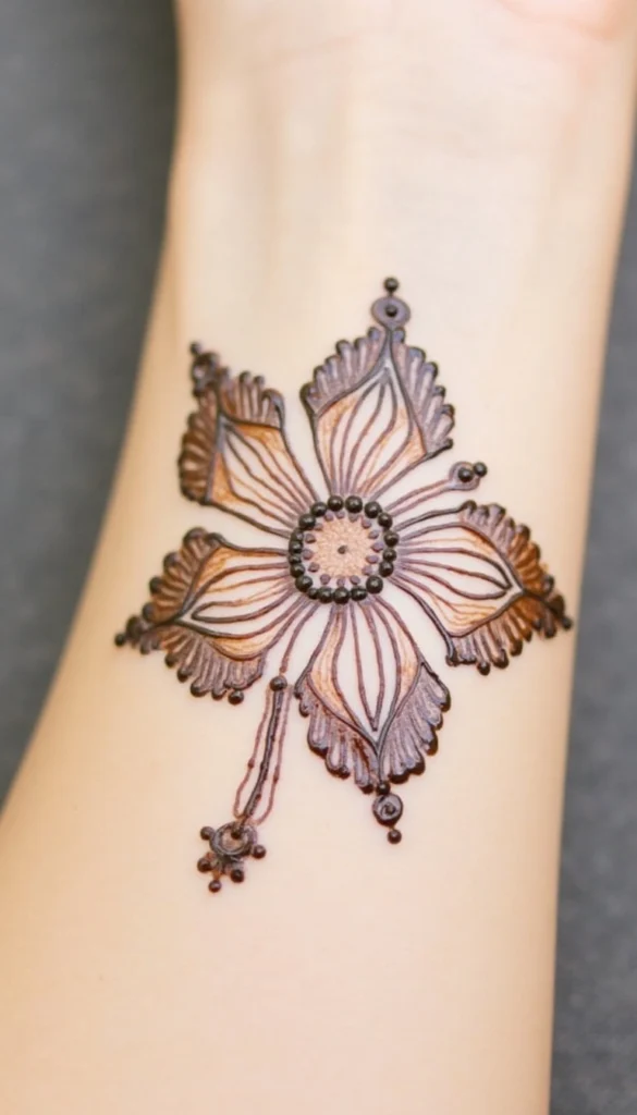 mehndi design simple
