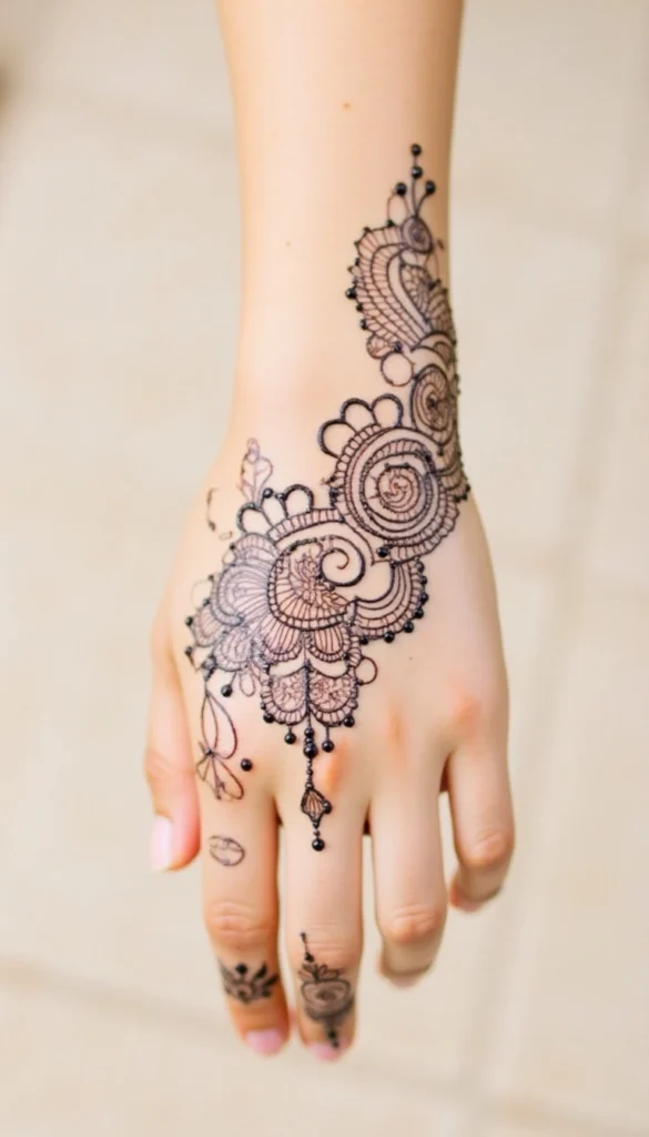 mehndi design simple