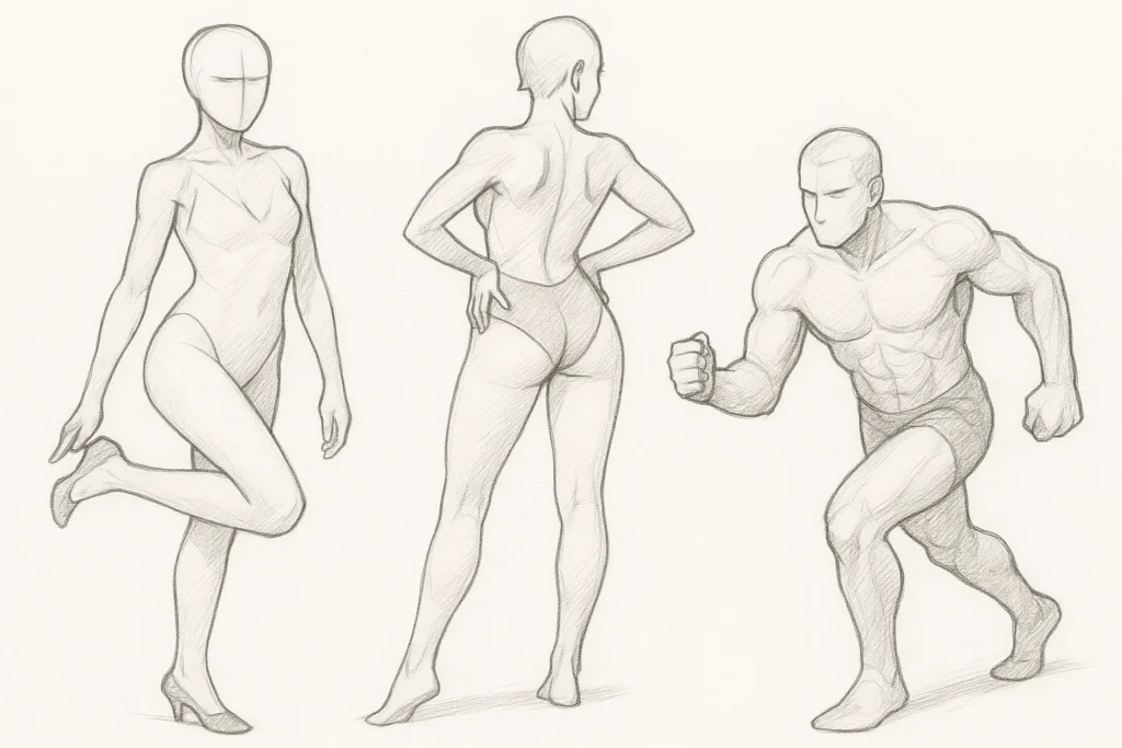 croquis drawing tutorial