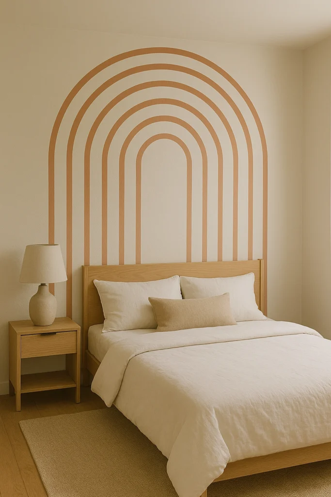 Linear Arches painting idea