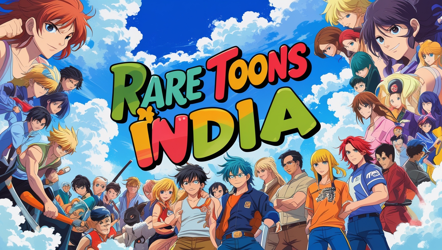 rare toons India hindi dubbed anime characters