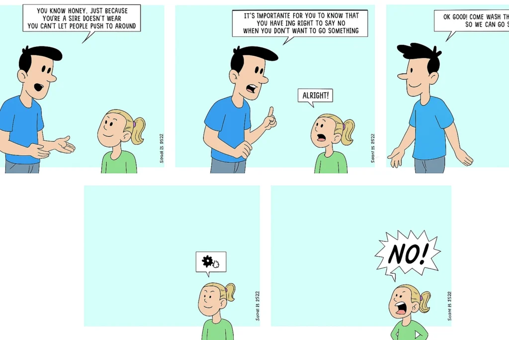 Comic Strip Drawing Easy