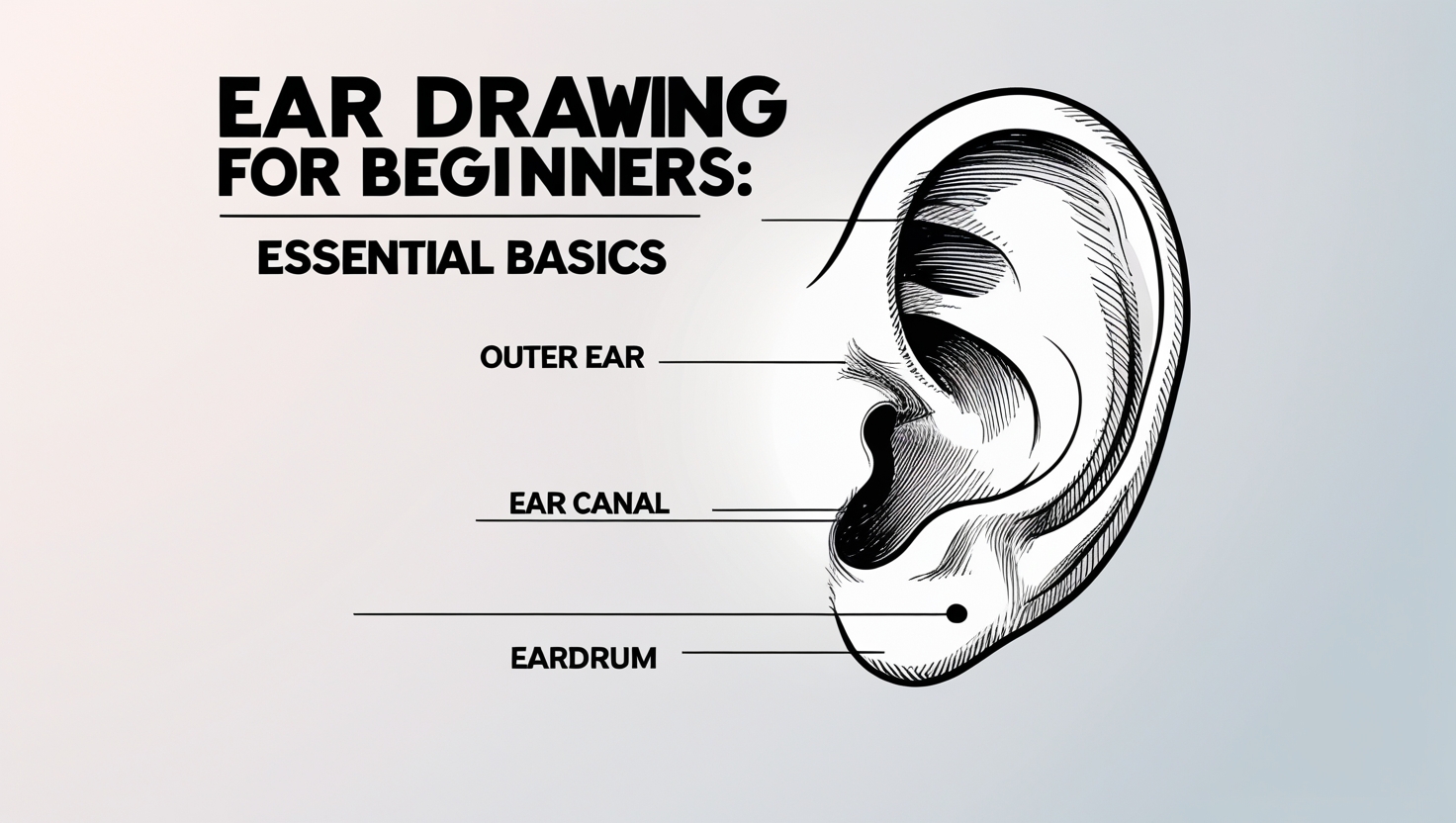 ear drawing basics