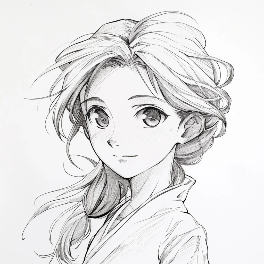 anime sketch