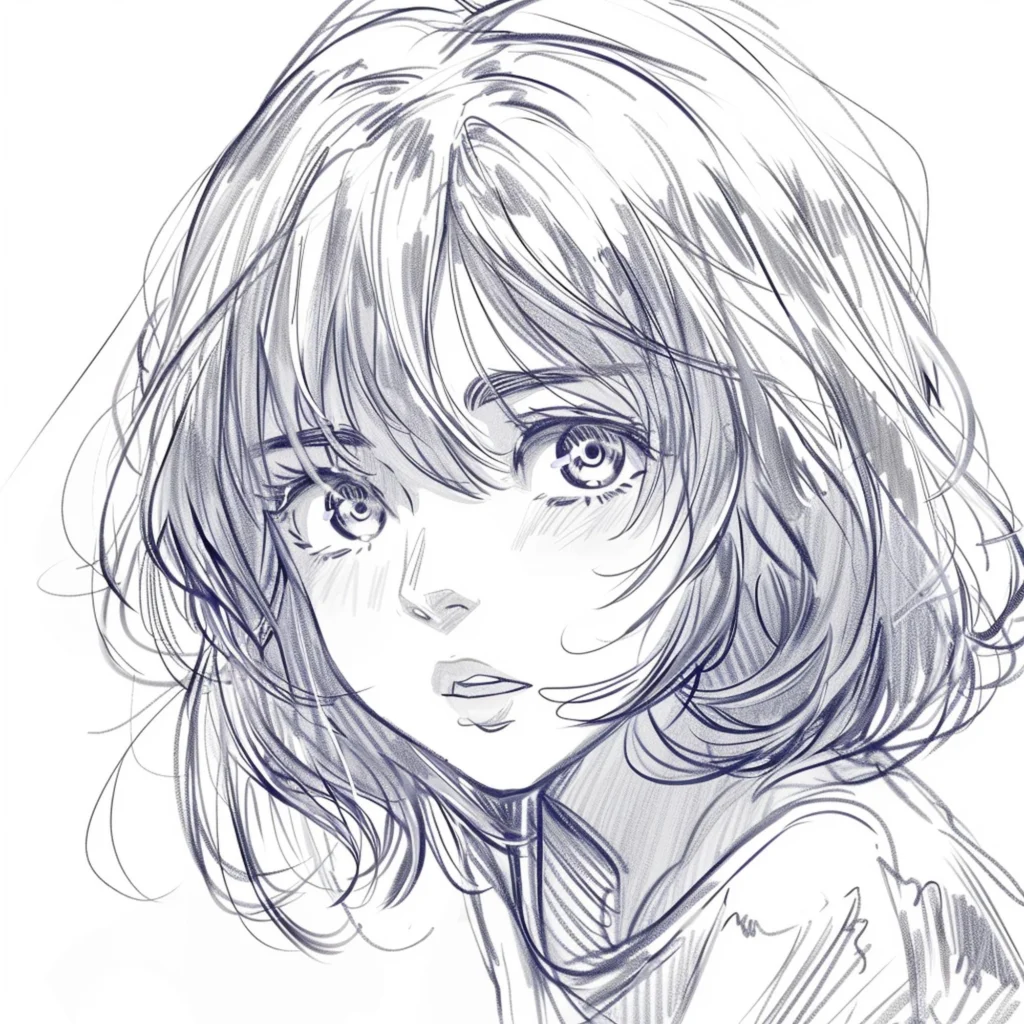 anime sketch