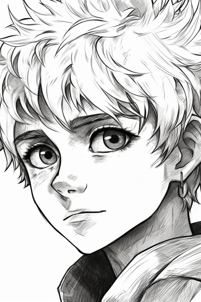 anime sketch