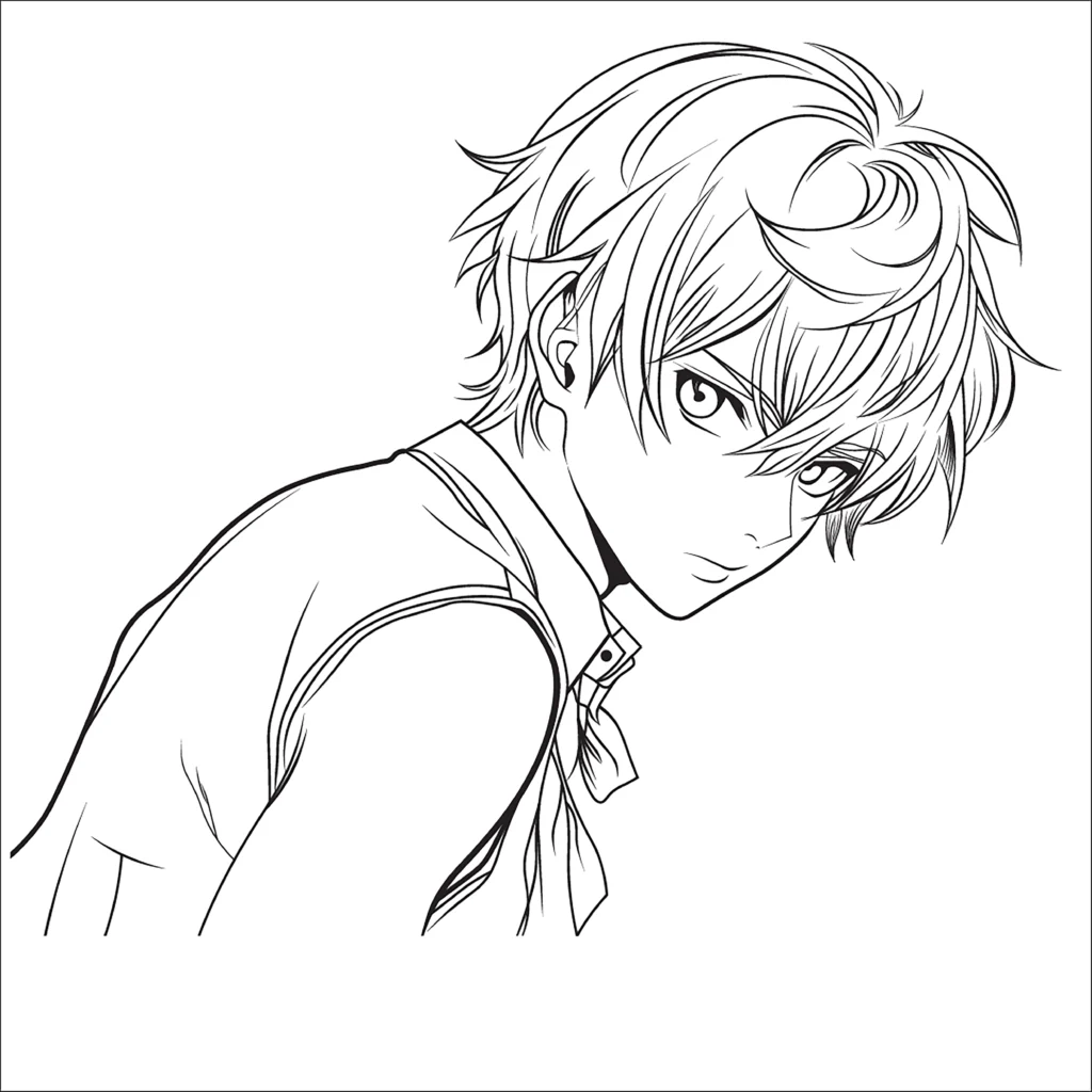 anime sketch