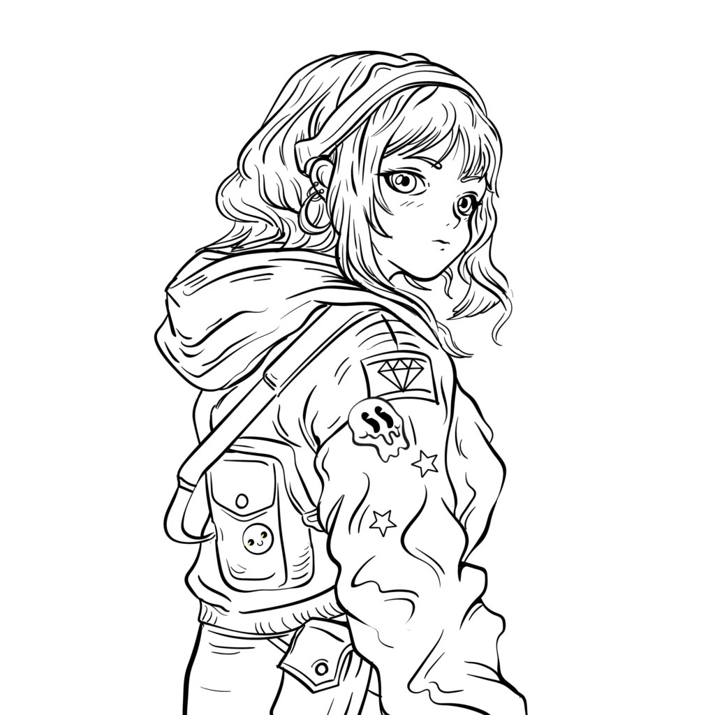 anime sketch