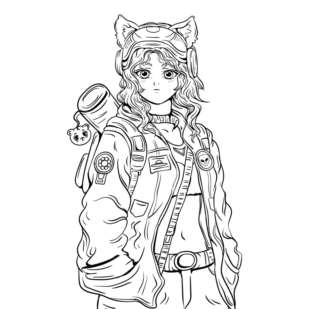 anime sketch
