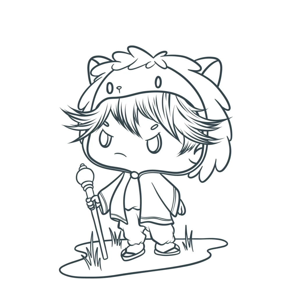 anime sketch