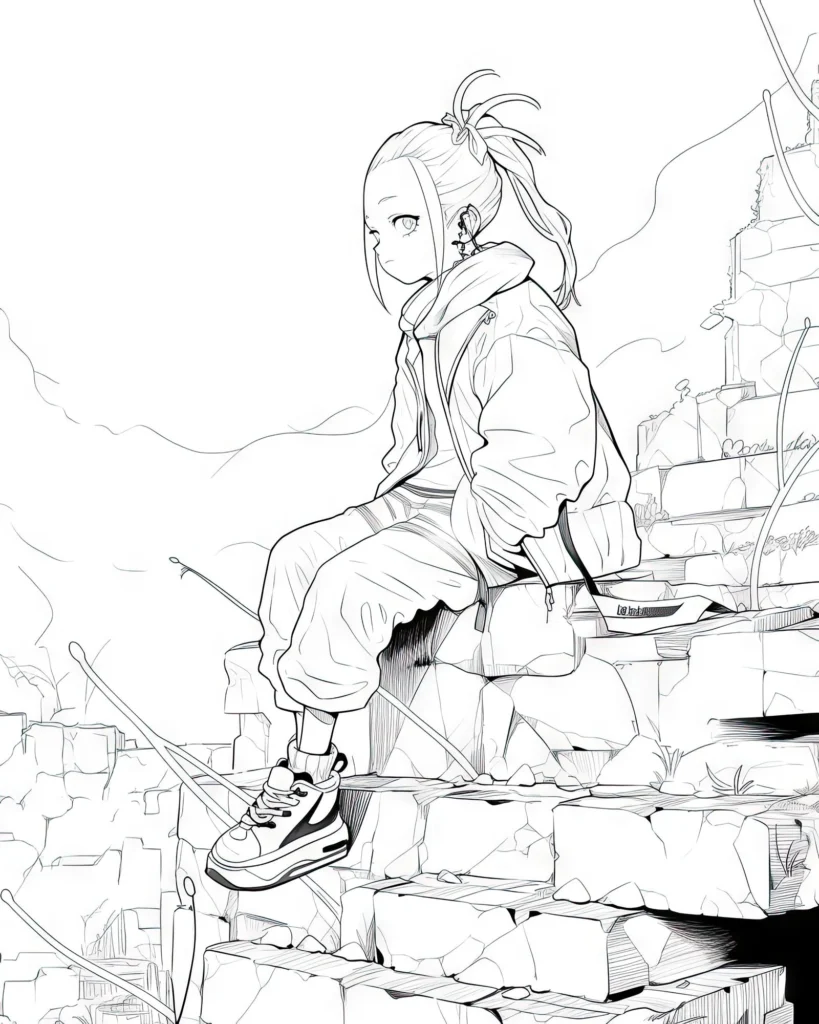 anime sketch