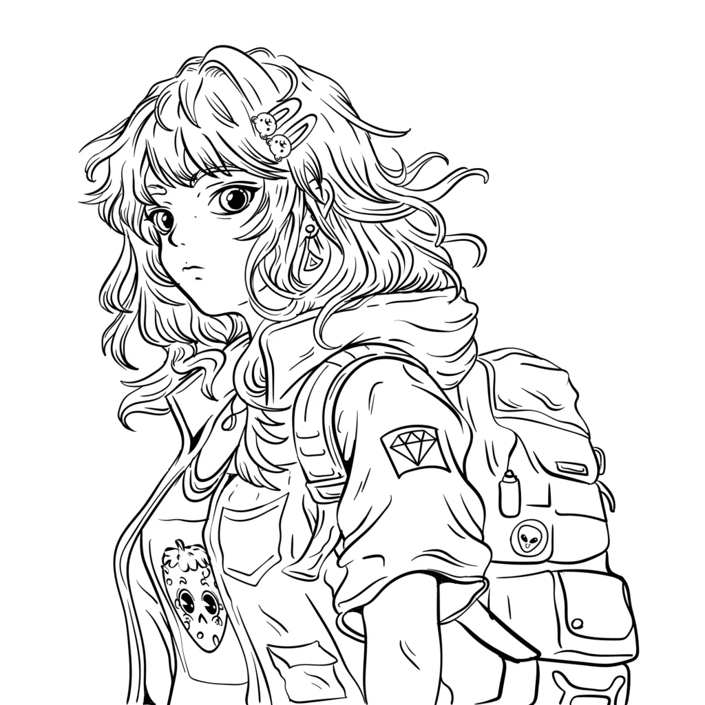 anime sketch