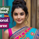 traditional half saree