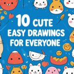 cute easy drawings Indranil Banerjee artist