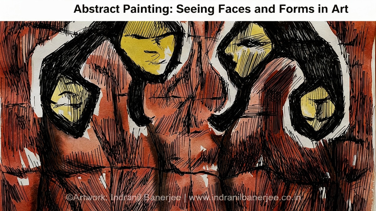 abstract painting indranil banerjee