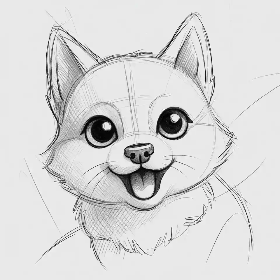 cute easy drawings Indranil Banerjee artist