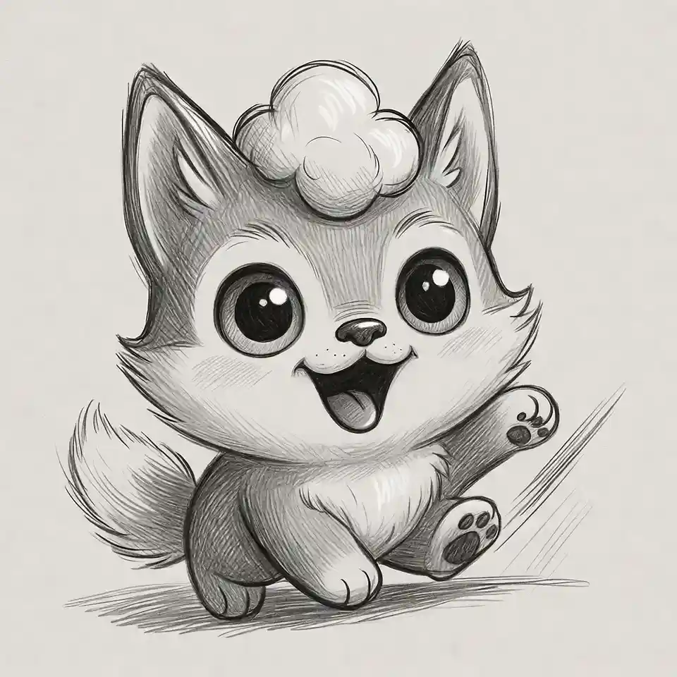 cute easy drawings Indranil Banerjee artist