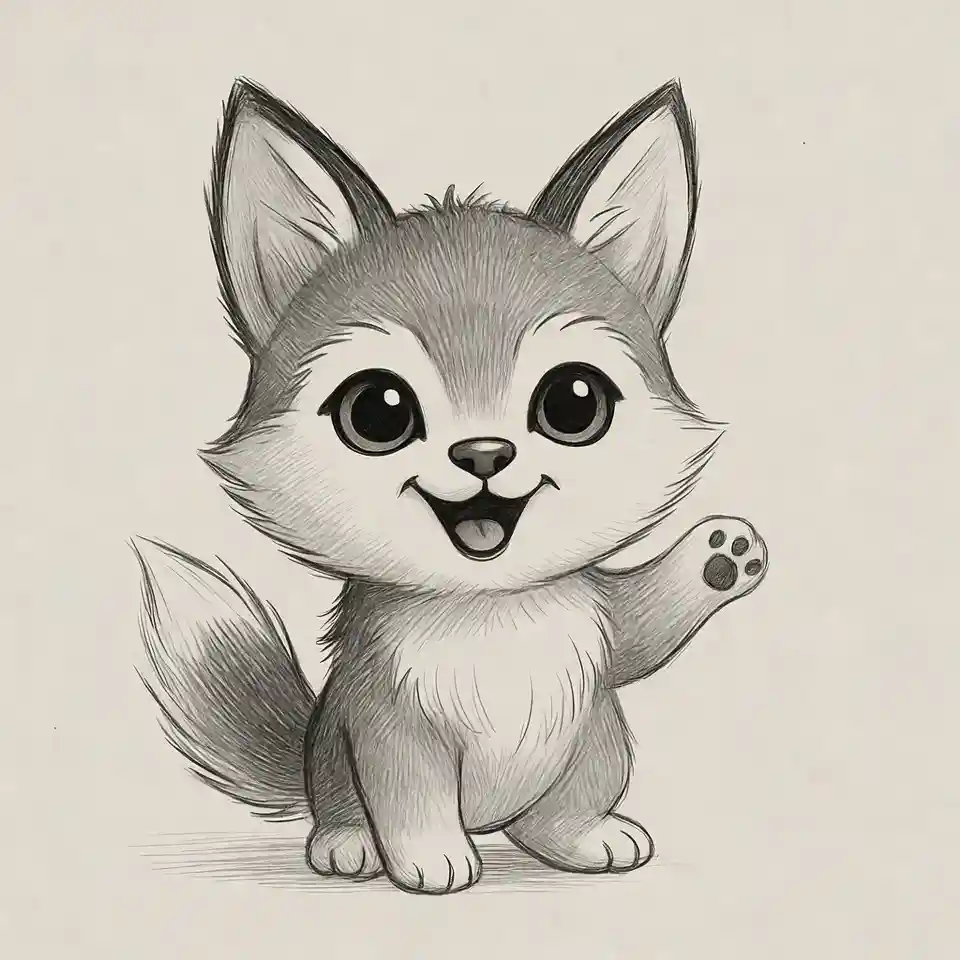 cute easy drawings Indranil Banerjee artist