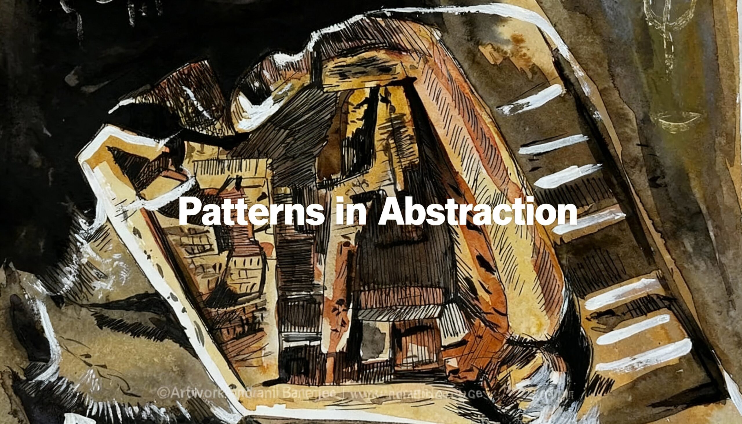 famous abstract artist indranil banerjee