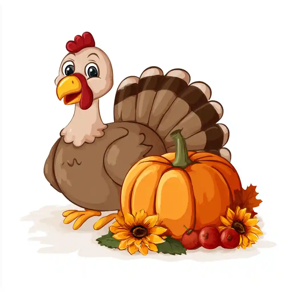 how to draw easy thanksgiving pictures