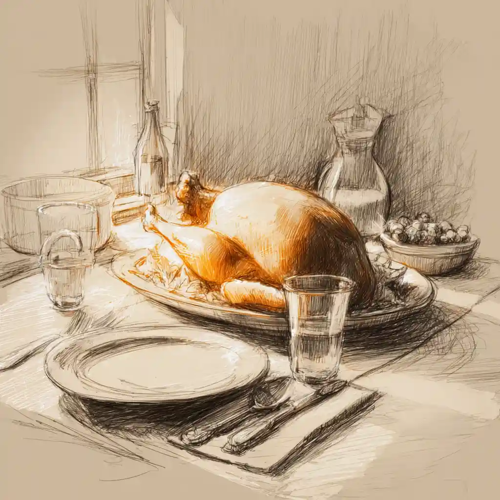 how to draw easy thanksgiving pictures