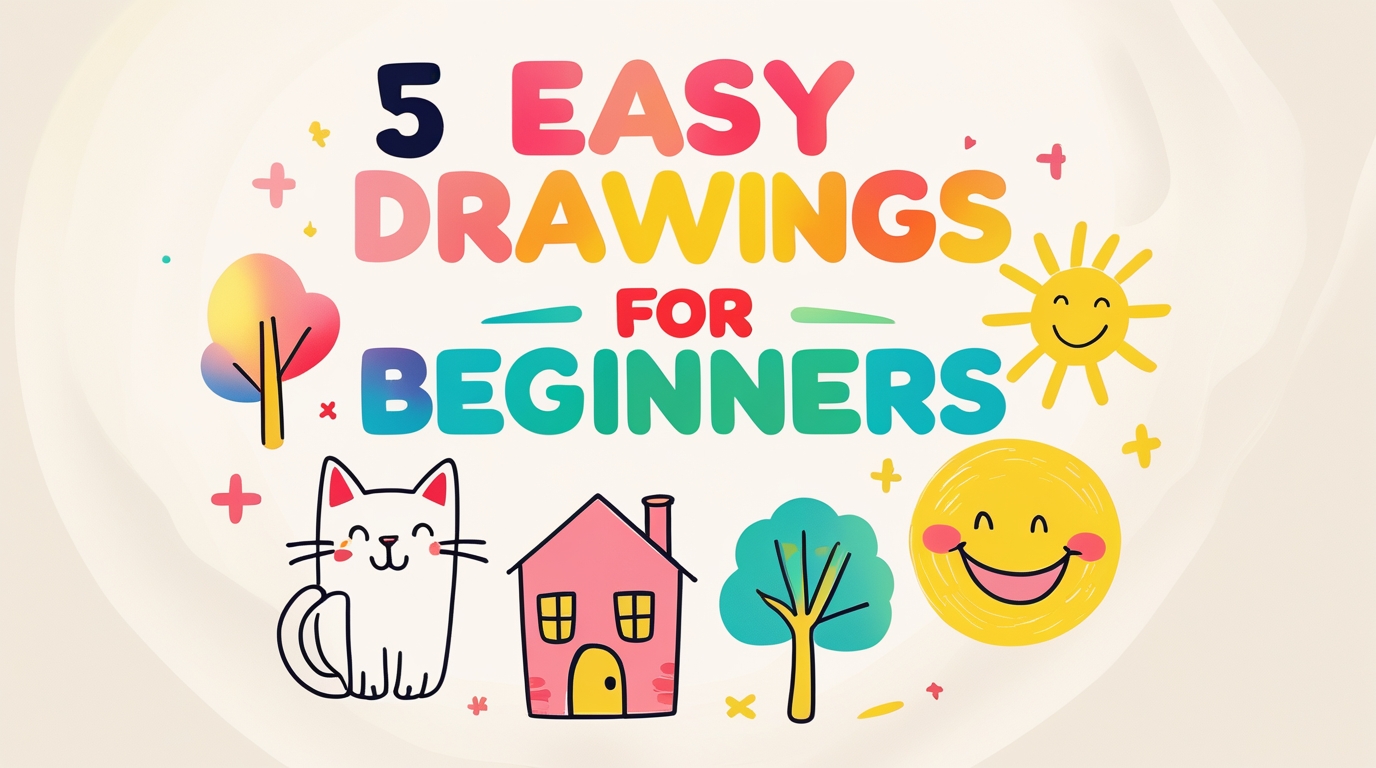 easy drawings for beginners