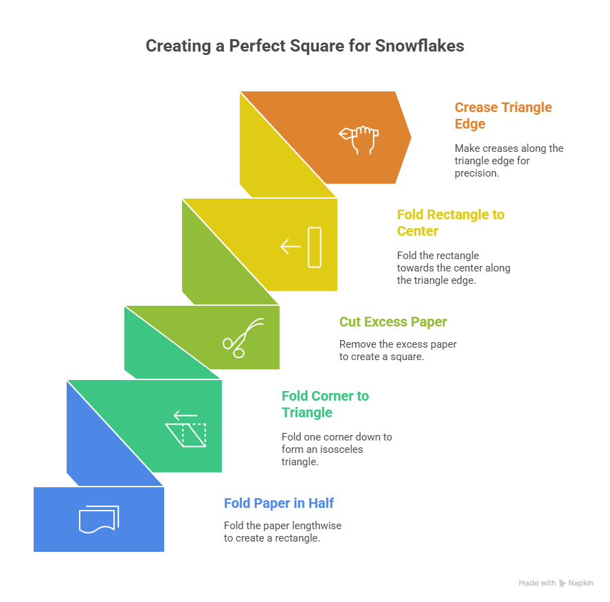 how to make paper snowflakes