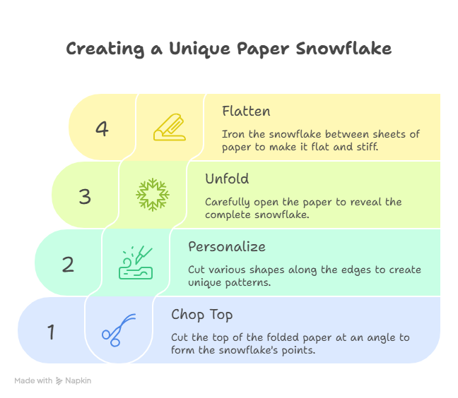 how to make paper snowflakes