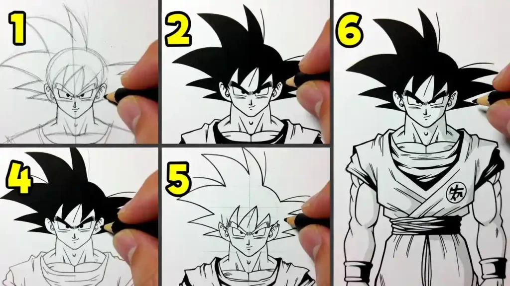 goku drawing