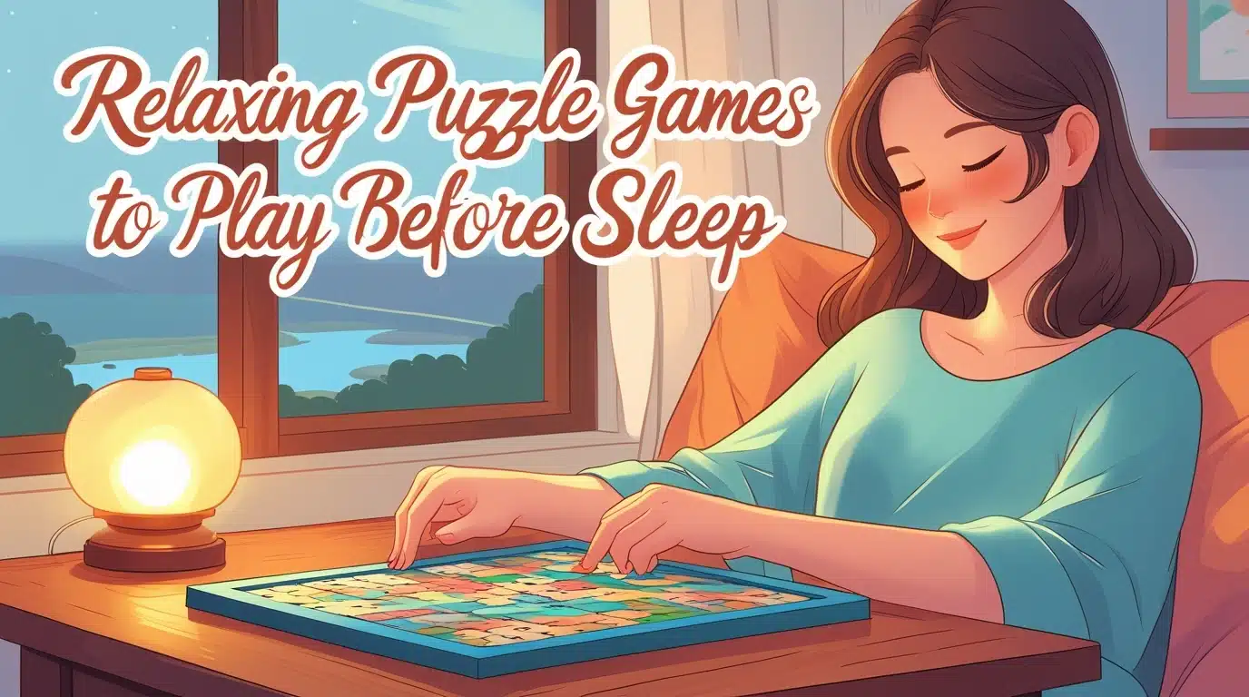 Relaxing Puzzle Games to Play Before Sleep