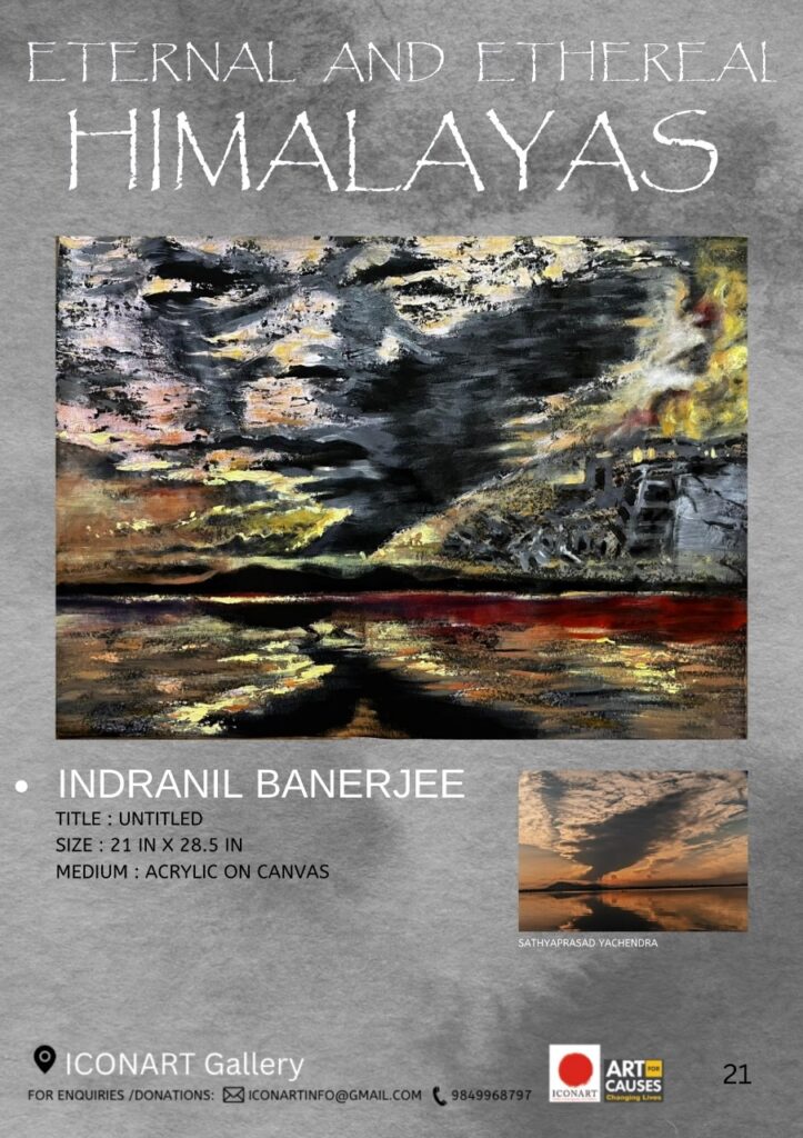 participation in iconic art gallery indranil banerjee