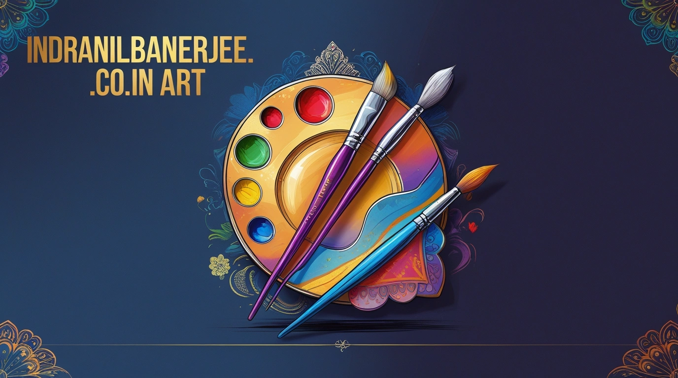 best drawing for indranilbanerjee.co.in art section contemporary sketch by Indranil Banerjee showing layered abstract figuration