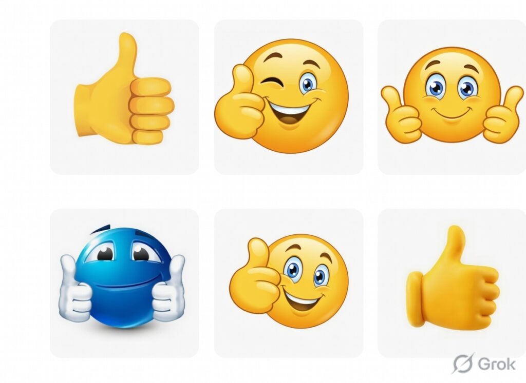 thumbs up emoji: A Small Symbol with Big Meaning 2 thumbs up emoji