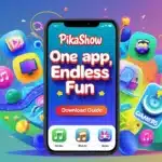 Pikashow APK download guide showing how to install Pikashow and Pikachu app with steps for Pikashow for iOS users.
