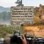 compare corbett and ranthambore for a 5 day wildlife photography trip in november on a 50k budget