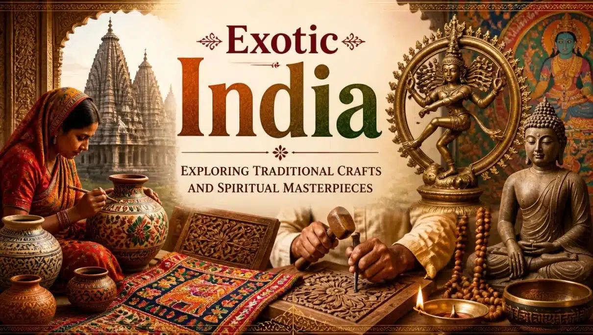 Exotic India art: Exploring Traditional Crafts and Spiritual Masterpieces