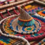 Traditional tribal art and handcrafted woven artifacts preserving indigenous culture, craftsmanship, and artistic heritage